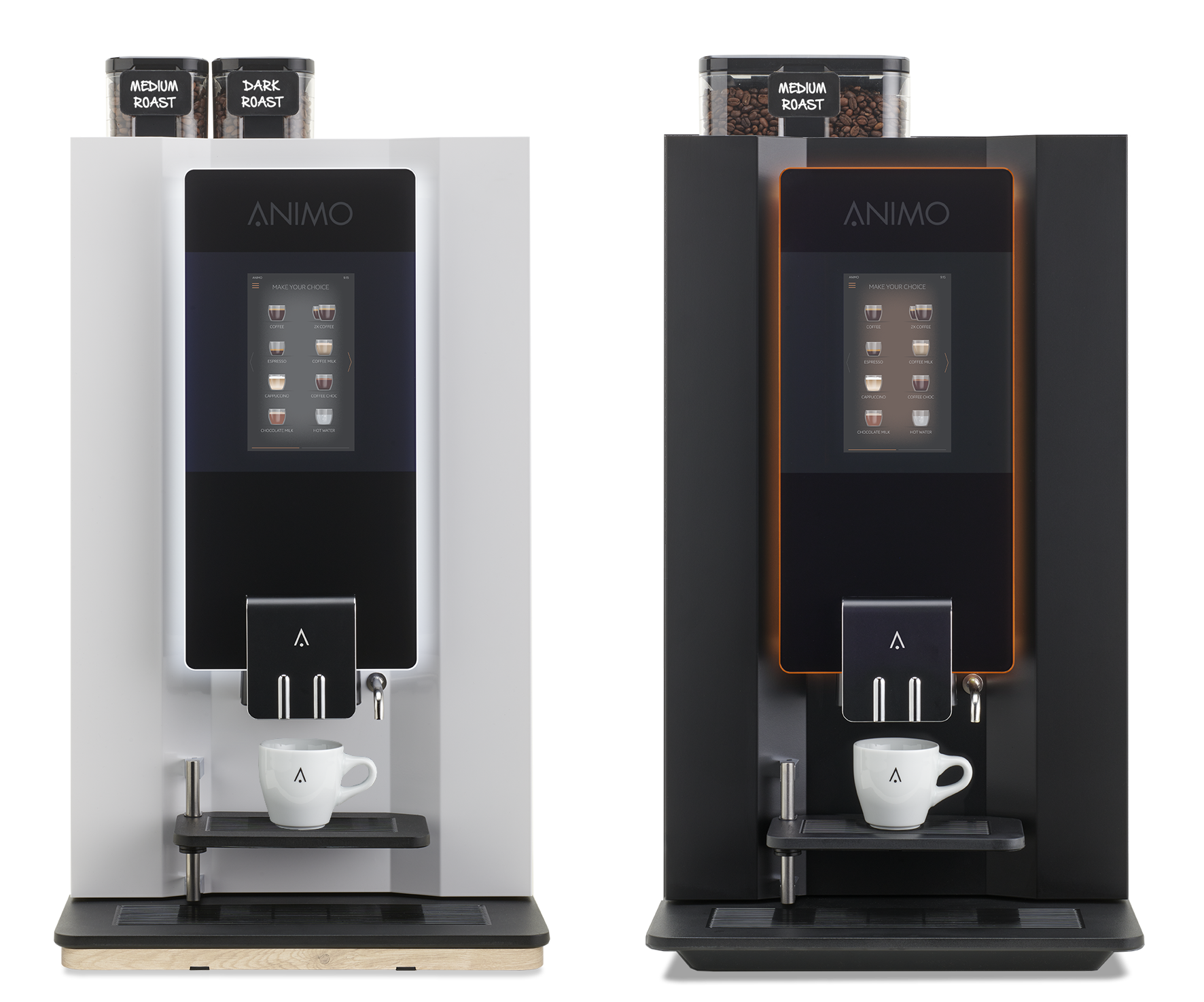 Animo OptiBean bean-to-cup professional coffee machine